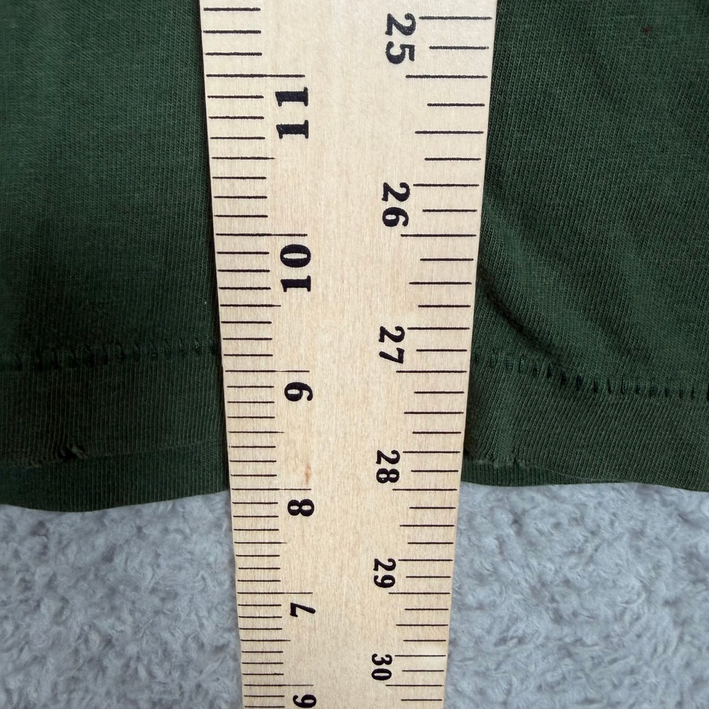 VTG Y2K Aeropostale Mens Olive Green A87 New York Graphic T-Shirt Regular Fit M - Picture 8 of 9